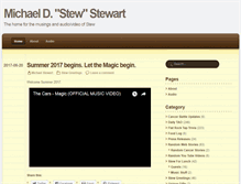 Tablet Screenshot of michaeldstewart.com